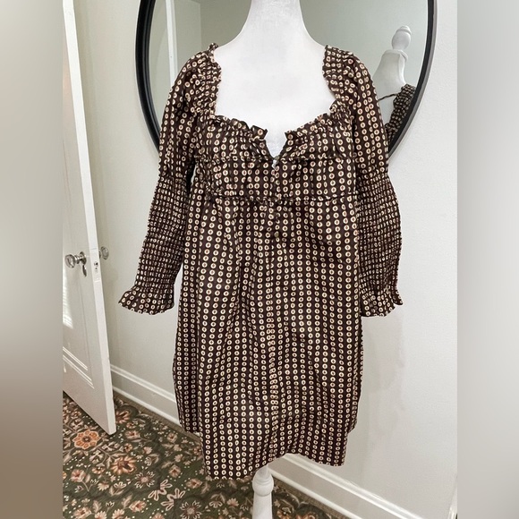 NWT Free People STAR DIP MINI DRESS - size medium - Picture 7 of 8